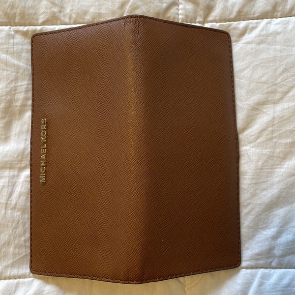 Michael Kors Brown Saffiano Leather Wallet - Picture 5 of 5